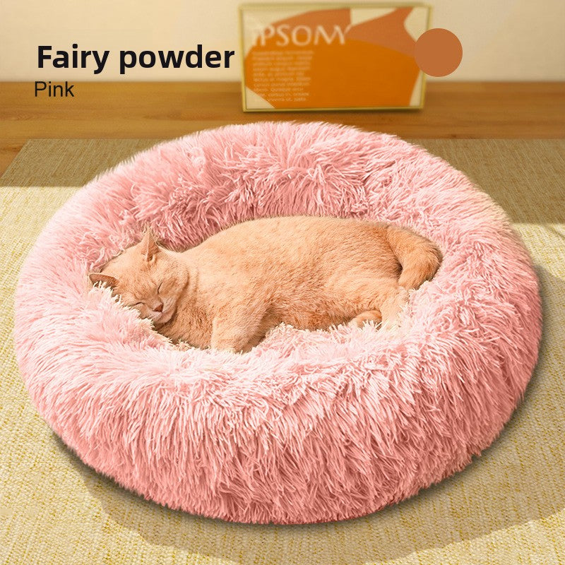 Coated and warm dog bed sofa