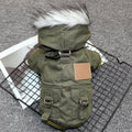 Thickened Winter Dog Clothes for Small Breeds Sporty Style Pet Apparel