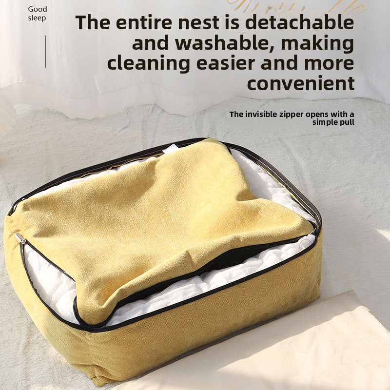 Dog bed mat