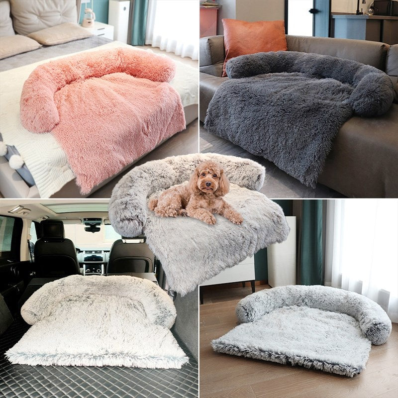 Plush kennel removable and washable pet kennel wholesale sofa blanket cat kennel warm Big Dog Mat Amazon explosions