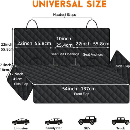 Waterproof Pet Car Seat Protector Mat