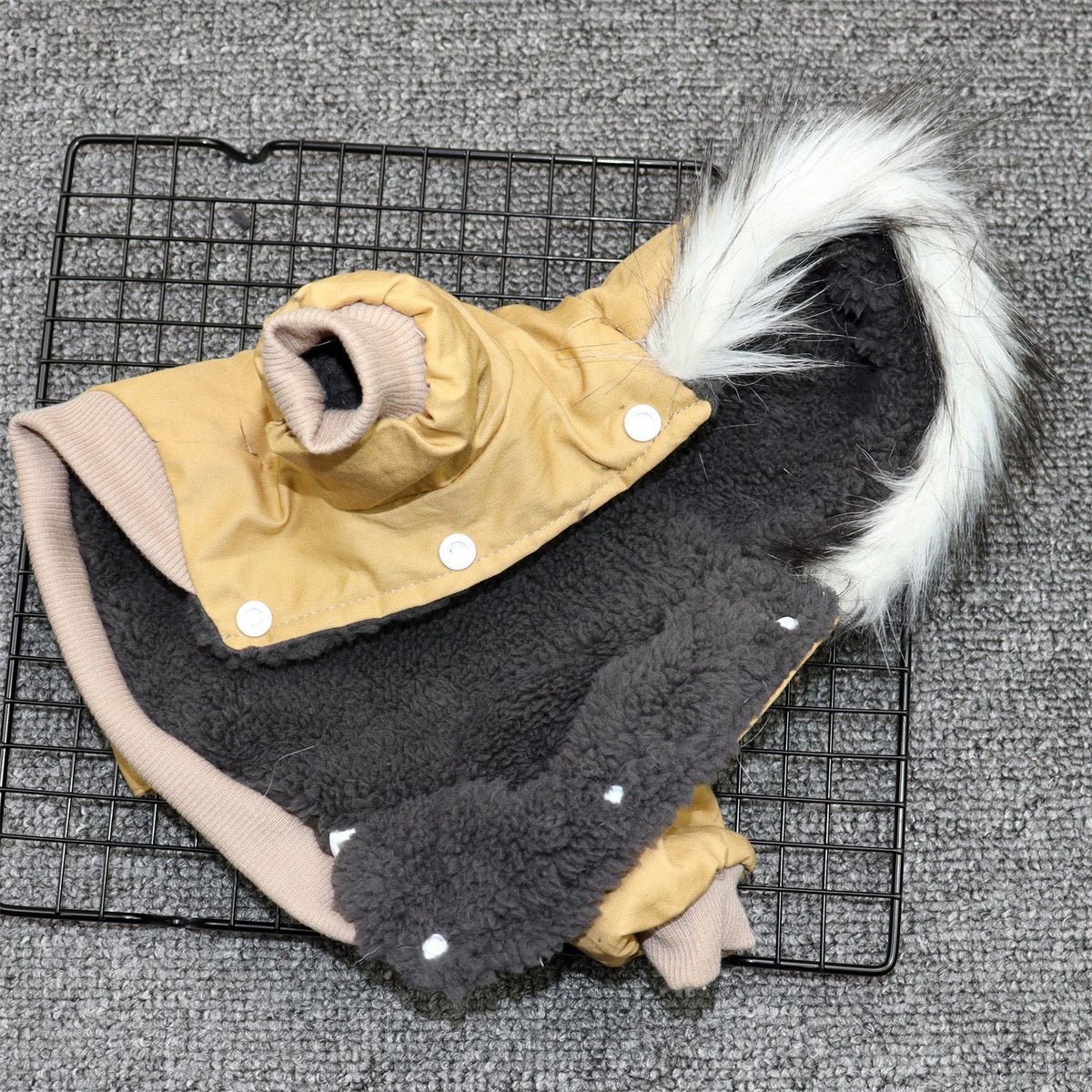 Thickened Winter Dog Clothes for Small Breeds Sporty Style Pet Apparel